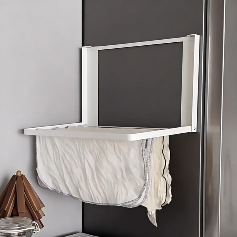 Magnetic Foldable Refrigerator Side Storage Rack